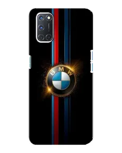 Чехол для OPPO A92 с картинкой «BMW M-Power неон»