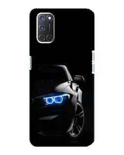 Чехол для OPPO A92 с картинкой «BMW — ночной взгляд»