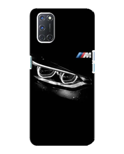 Чехол для OPPO A92 с картинкой «BMW — взгляд тигра» Чехол для OPPO A92 с картинкой «BMW — взгляд тигра»