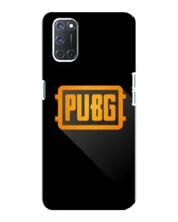 Чехол для OPPO A92 с картинкой «PUBG — рамка лого»