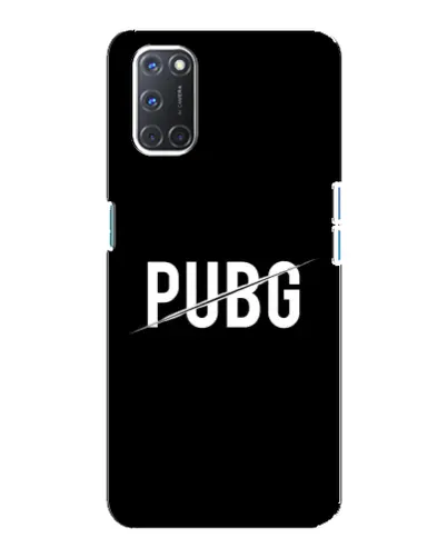 Чехол для OPPO A92 с картинкой «PUBG — белый логотип» Чехол для OPPO A92 с картинкой «PUBG — белый логотип»