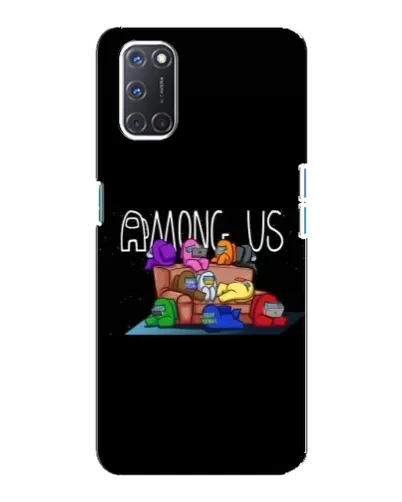 Чохол для OPPO A92 з картинкою «Логотип Among Us»