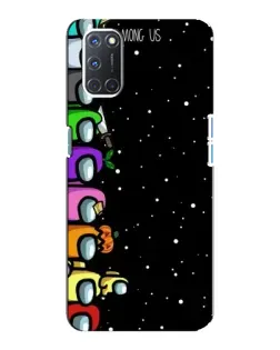 Чохол для OPPO A92 з картинкою «Команда Among Us»