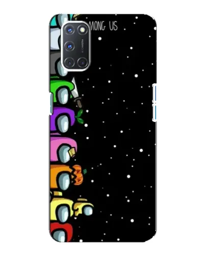 Чохол для OPPO A92 з картинкою «Команда Among Us»