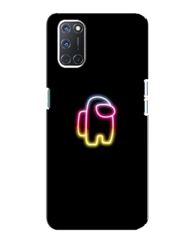 Чохол для OPPO A92 з картинкою «Among Us градієнт»