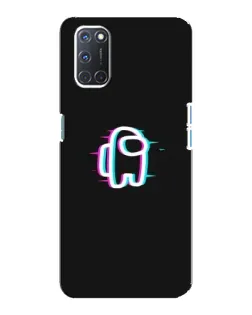 Чохол для OPPO A92 з картинкою «Among Us неон»