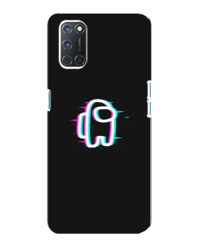 Чохол для OPPO A92 з картинкою «Among Us неон»