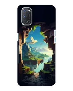 Чохол для OPPO A92 з картинкою «Вид з печери»