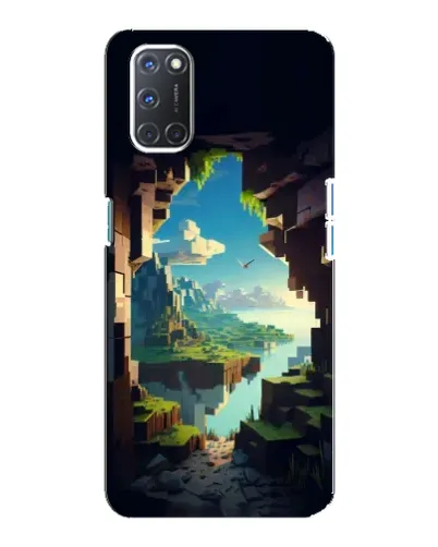 Чохол для OPPO A92 з картинкою «Вид з печери»