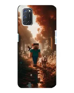 Чохол для OPPO A92 з картинкою «Стів у лісі»