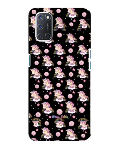 Чехол для OPPO A92 с картинкой «Magic Unicorn паттерн»