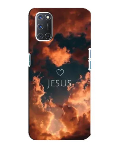Чохол для OPPO A92 з картинкою «Сяйво Імені Jesus»