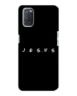 Чохол для OPPO A92 з картинкою «Крапки віри J.E.S.U.S.»
