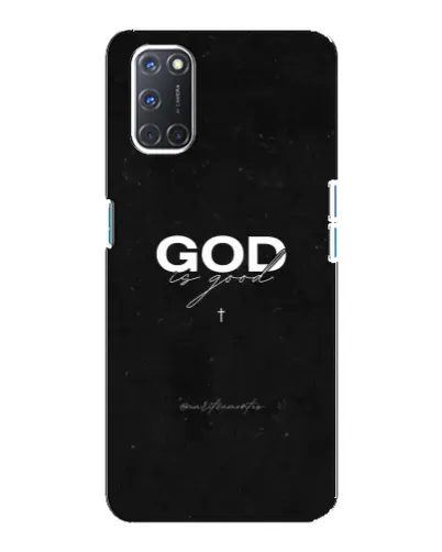 Чохол для OPPO A92 з картинкою «GOD — Бог над усім»