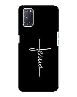 Чохол для OPPO A92 з картинкою «Тонка лінія віри»