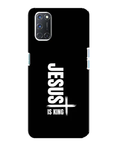 Чохол для OPPO A92 з картинкою «Вертикаль віри Jesus»