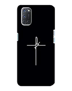 Чохол для OPPO A92 з картинкою «Тонкий хрест» Чохол для OPPO A92 з картинкою «Тонкий хрест»