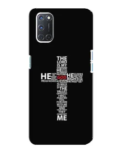 Чохол для OPPO A92 з картинкою «Текстовий хрест» Чохол для OPPO A92 з картинкою «Текстовий хрест»