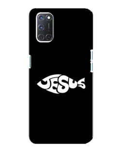 Чохол для OPPO A92 з картинкою «Риба Jesus» Чохол для OPPO A92 з картинкою «Риба Jesus»