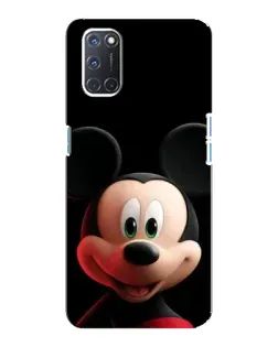 Чехол для OPPO A92 с картинкой «Улыбающийся Микки Маус»