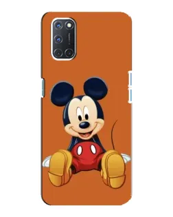 Чехол для OPPO A92 с картинкой «Микки отдыхает»