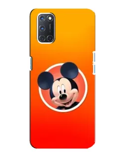 Чехол для OPPO A92 с картинкой «Mickey в круге»