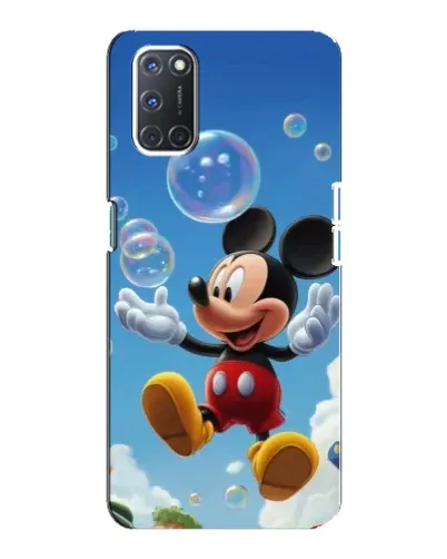 Чехол для OPPO A92 с картинкой «Mickey и мыльные пузыри» Чехол для OPPO A92 с картинкой «Mickey и мыльные пузыри»