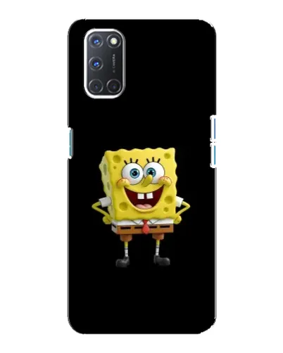 Чехол для OPPO A92 с картинкой «Классический Губка Боб»