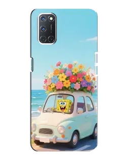 Чехол для OPPO A92 с картинкой «Автомобильное путешествие»