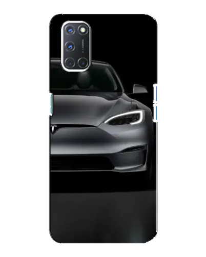 Чехол для OPPO A92 с картинкой «Tesla Model S Look»