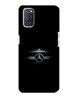 Чехол для OPPO A92 с картинкой «Mercedes — абстрактные линии» Чехол для OPPO A92 с картинкой «Mercedes — абстрактные линии»