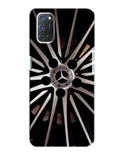 Чехол для OPPO A92 с картинкой «Диск Mercedes»