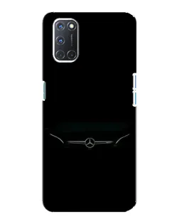 Чехол для OPPO A92 с картинкой «Mercedes Stealth Look»