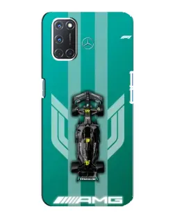 Чехол для OPPO A92 с картинкой «Mercedes AMG Petronas»