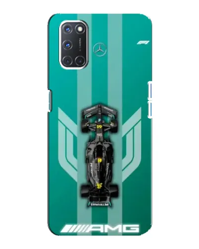 Чехол для OPPO A92 с картинкой «Mercedes AMG Petronas»