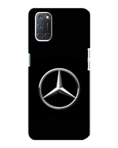 Чехол для OPPO A92 с картинкой «Mercedes классический лого»