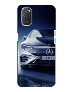 Чехол для OPPO A92 с картинкой «Mercedes EQ — будущее»