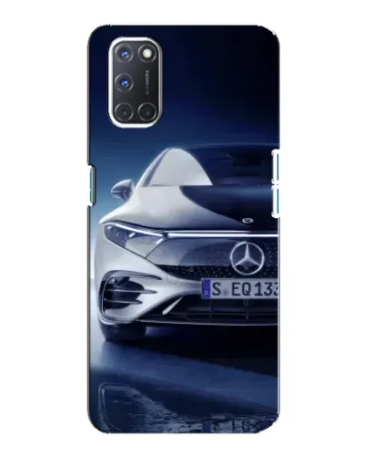 Чехол для OPPO A92 с картинкой «Mercedes EQ — будущее»