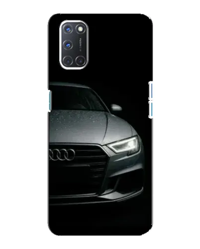 Чехол для OPPO A92 с картинкой «Audi — детализация кузова»