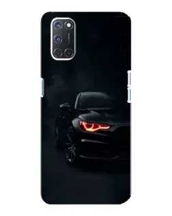 Чехол для OPPO A92 с картинкой «Audi — хищный взгляд»