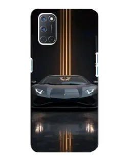 Чехол для OPPO A92 с картинкой «Lamborghini золотые линии» Чехол для OPPO A92 с картинкой «Lamborghini золотые линии»