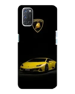 Чехол для OPPO A92 с картинкой «Lamborghini желтый акцент» Чехол для OPPO A92 с картинкой «Lamborghini желтый акцент»
