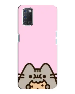 Чехол для OPPO A92 с картинкой «Pusheen и печенье» Чехол для OPPO A92 с картинкой «Pusheen и печенье»