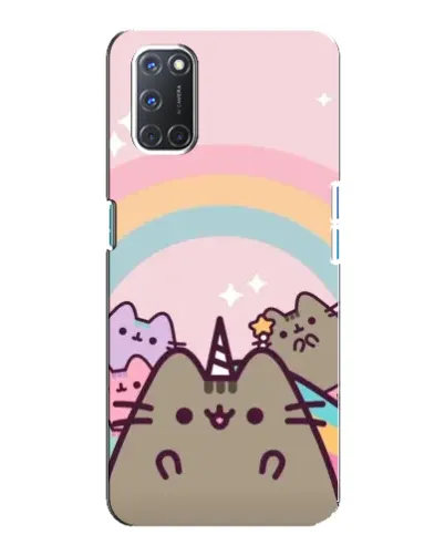 Чехол для OPPO A92 с картинкой «Единорог Pusheen» Чехол для OPPO A92 с картинкой «Единорог Pusheen»