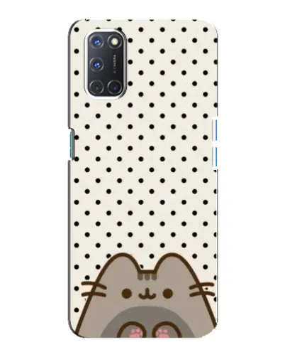 Чехол для OPPO A92 с картинкой «Пушин в горошек» Чехол для OPPO A92 с картинкой «Пушин в горошек»