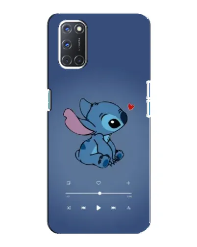 Чехол для OPPO A92 с картинкой «Музыкальный Stitch»