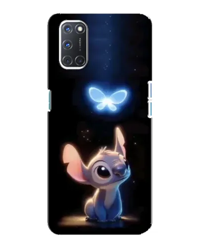 Чехол для OPPO A92 с картинкой «Сияющий Стич»
