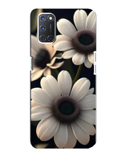 Чехол для OPPO A92 с картинкой «Белые маргаритки макро» Чехол для OPPO A92 с картинкой «Белые маргаритки макро»
