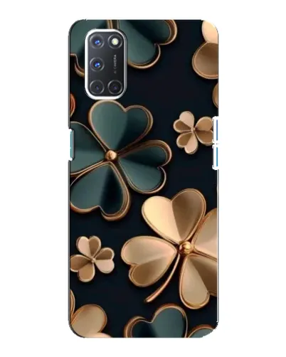 Чехол для OPPO A92 с картинкой «Клевер в золоте» Чехол для OPPO A92 с картинкой «Клевер в золоте»