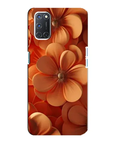Чехол для OPPO A92 с картинкой «Оранжевый макро цветок» Чехол для OPPO A92 с картинкой «Оранжевый макро цветок»